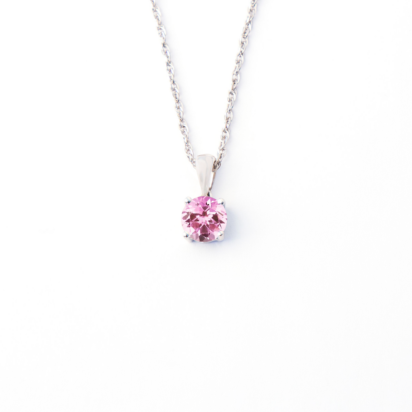 Birthstone Pendant - Lotus
