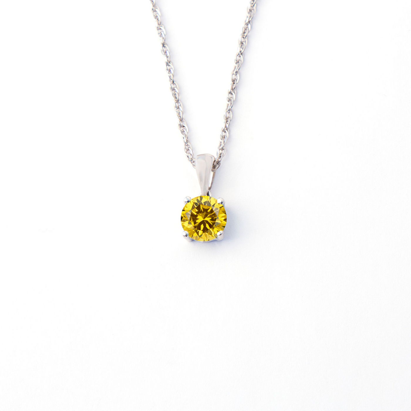 Birthstone Pendant - Lotus