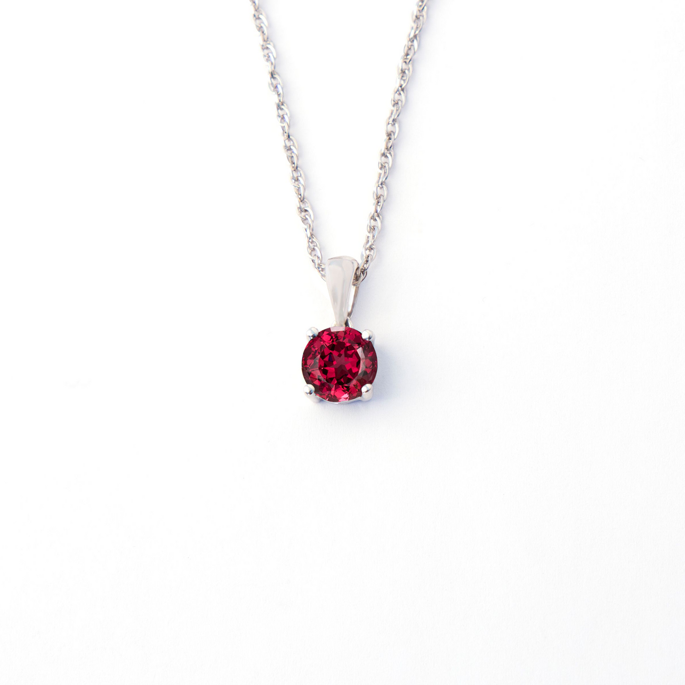 Birthstone Pendant - Lotus