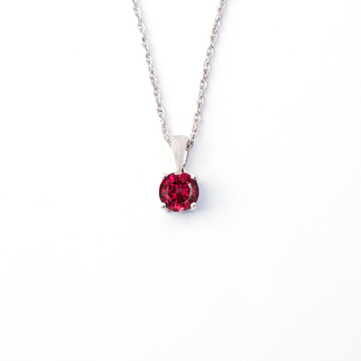 Birthstone Pendant - Lotus