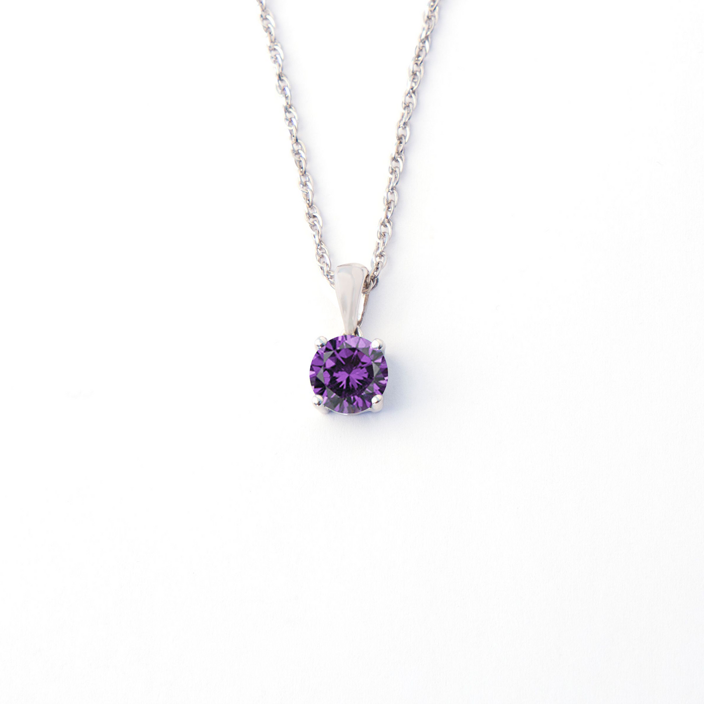 Birthstone Pendant - Lotus