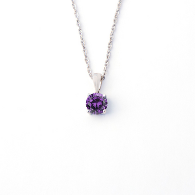 Birthstone Pendant - Lotus
