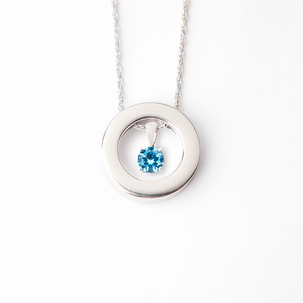 Circle of Life Cremation Pendant - Lotus