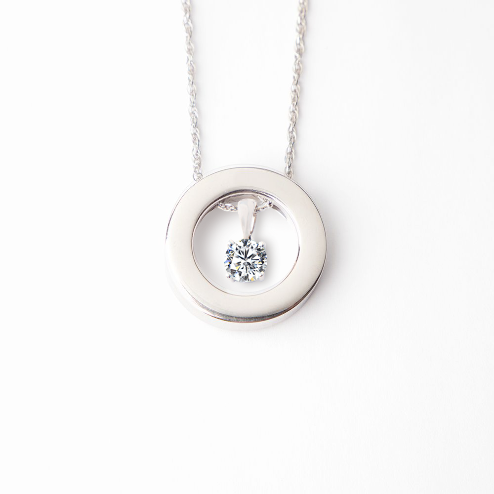 Circle of Life Cremation Pendant - Lotus