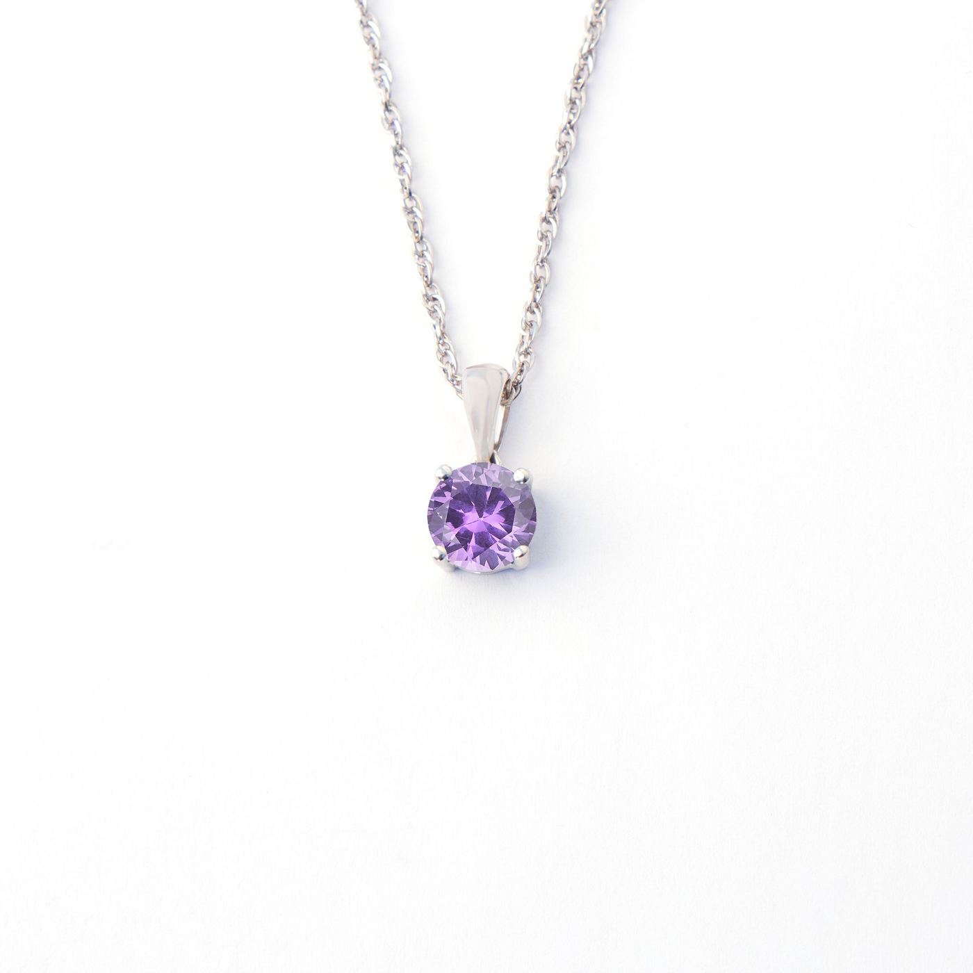 Birthstone Pendant - Lotus