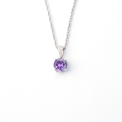 Birthstone Pendant - Lotus