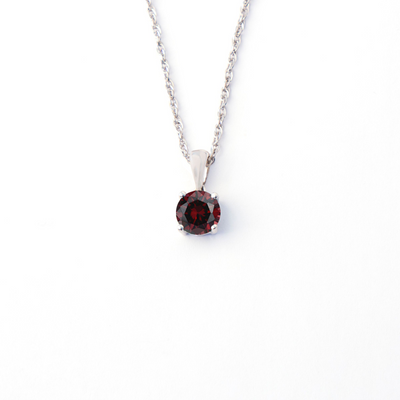 Birthstone Pendant - Lotus
