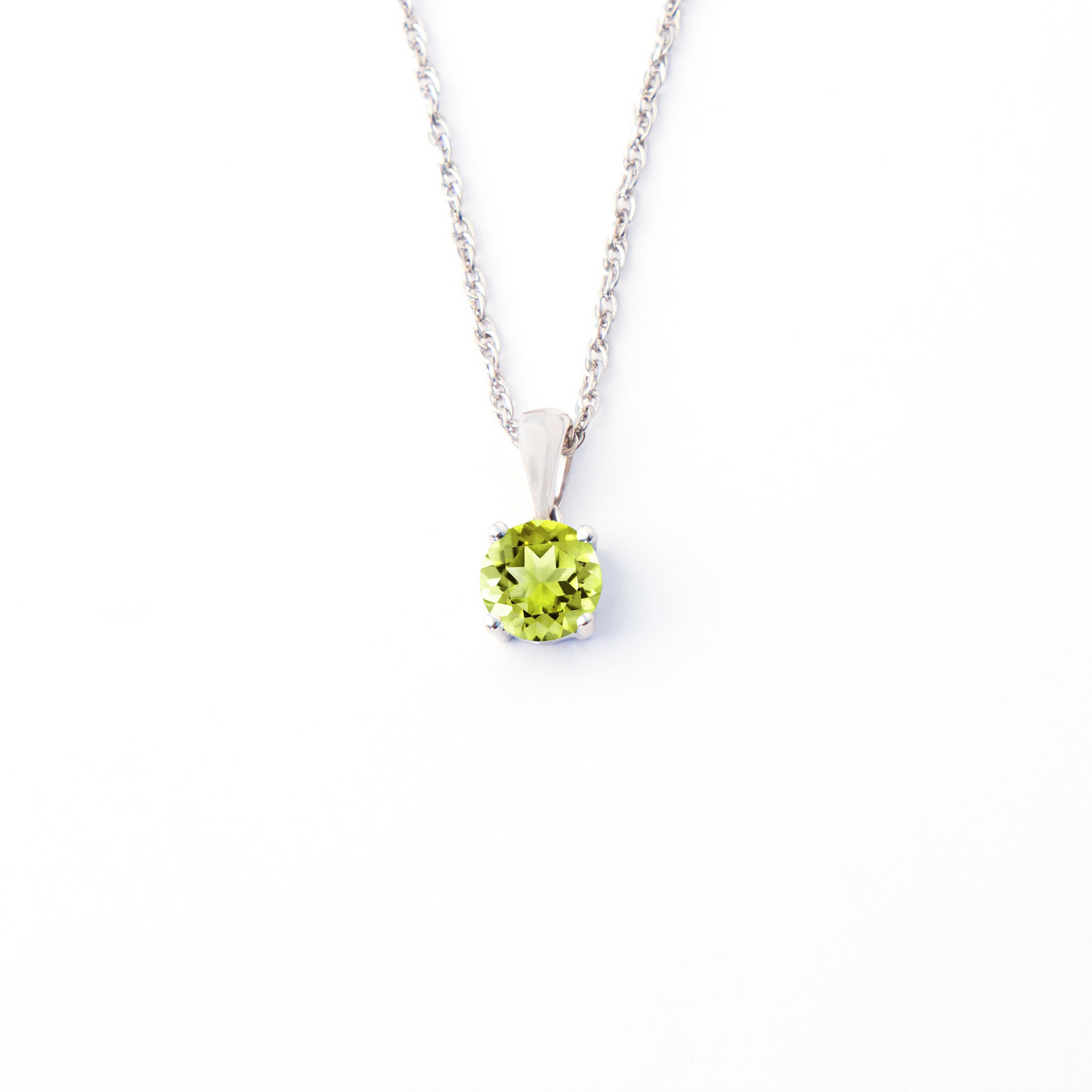 Birthstone Pendant - Lotus