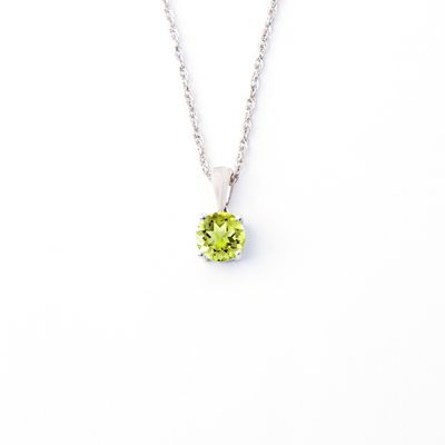 Birthstone Pendant - Lotus