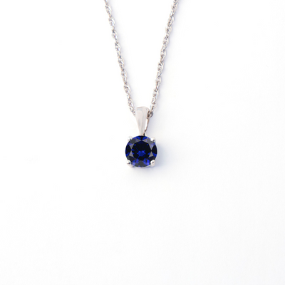 Birthstone Pendant - Lotus