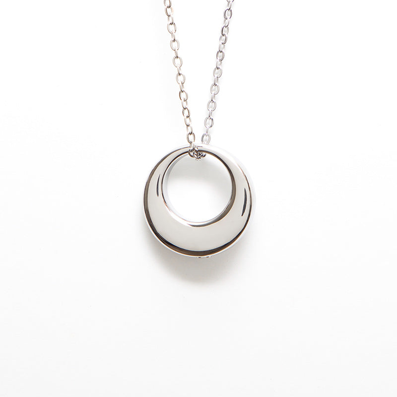 Circle Pendant - Lotus