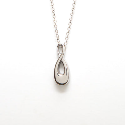 Infinity Loop Pendant - Lotus