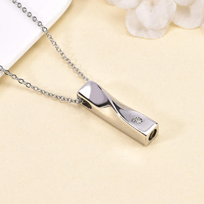 Jeweled Bar Pendant - Natural Grace