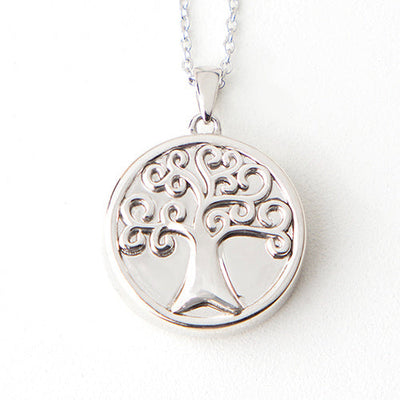 Tree of Life Cremation Pendant - Lotus