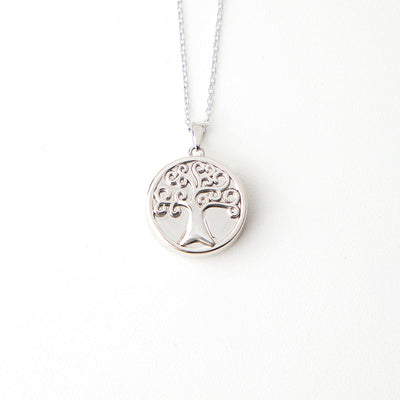 Tree of Life Cremation Pendant - Lotus