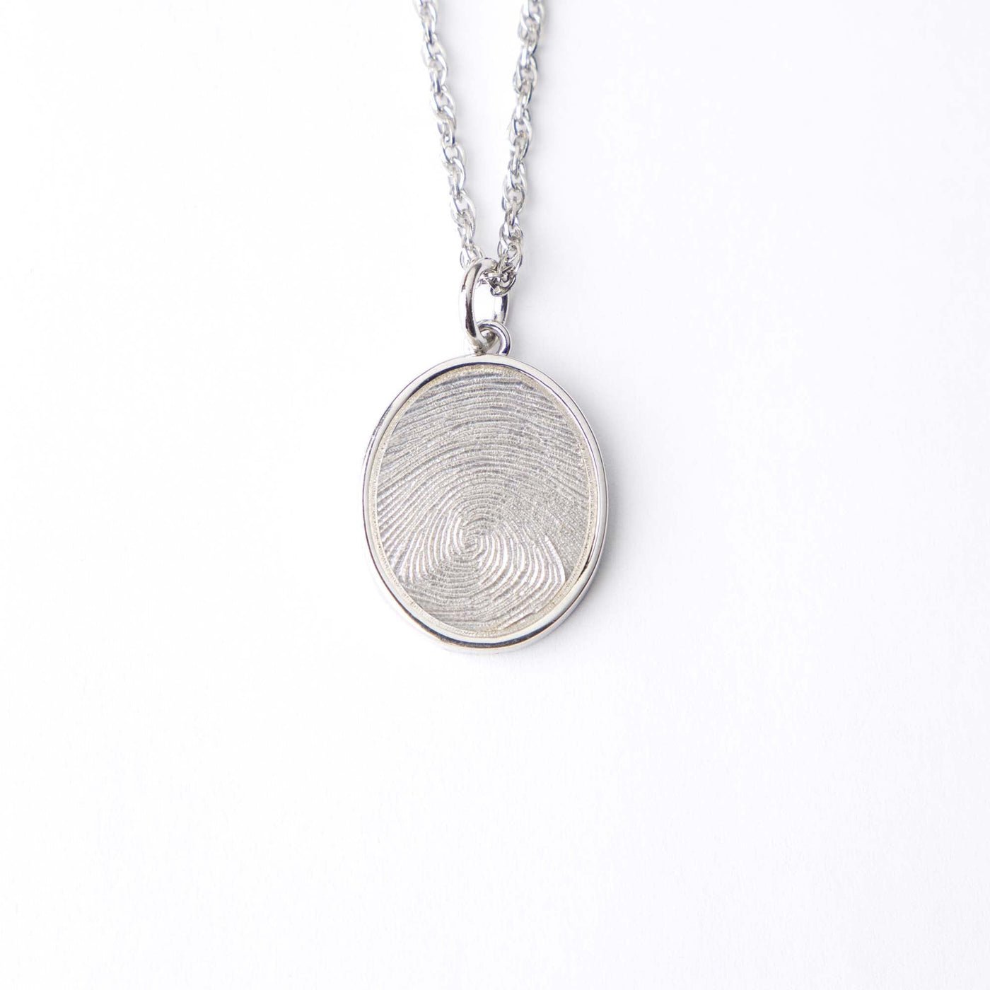 Oval Fingerprint Pendant - Endswell