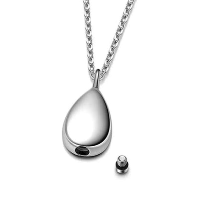Teardrop Pendant - Lotus